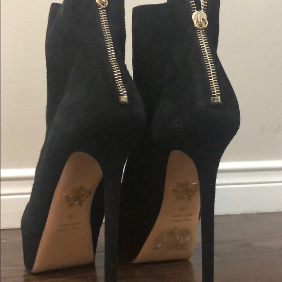 Charlotte Olympia suede embellished boots - Picture 3 of 4